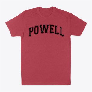 Powell Middle School Varsity Arch Classic Dad T-Shirt