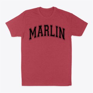 Marlin Elementary School Varsity Arch Classic Dad T-Shirt