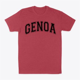 Genoa Middle School Varsity Arch Classic Dad T-Shirt