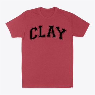 Clay High School Varsity Arch Classic Dad T-Shirt