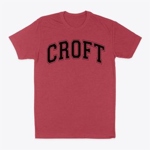 Croft Design Middle School Varsity Arch Classic Dad T-Shirt