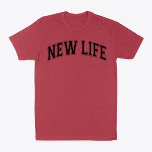 New Life Academy Varsity Arch Classic Dad T-Shirt