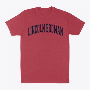 Lincoln Erdman Elementary School Varsity Arch Classic Dad T-Shirt