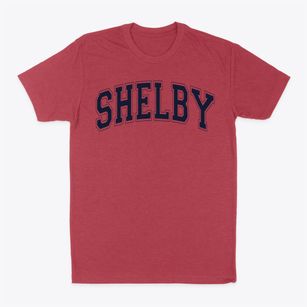 Shelby High School Varsity Arch Classic Dad T-Shirt