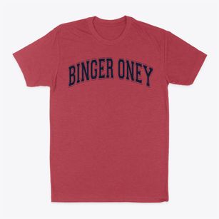 Binger Oney School Varsity Arch Classic Dad T-Shirt