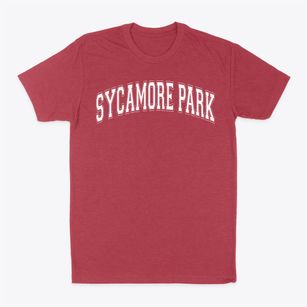 Sycamore Park Elementary School Varsity Arch Classic Dad T-Shirt