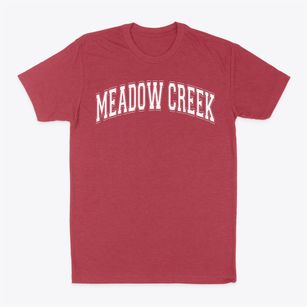 Meadow Creek Elementary School Varsity Arch Classic Dad T-Shirt