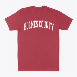 Holmes County High School Varsity Arch Classic Dad T-Shirt
