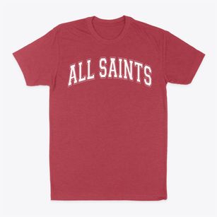 All Saints Academy Varsity Arch Classic Dad T-Shirt