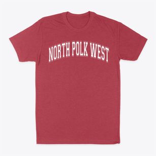 North Polk West Elementary School Varsity Arch Classic Dad T-Shirt