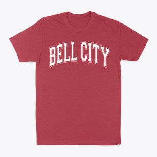 Bell City High School Varsity Arch Classic Dad T-Shirt