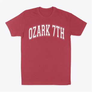 Ozark 7th Grade School Varsity Arch Classic Dad T-Shirt