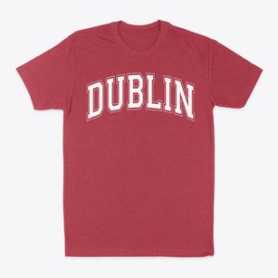 Dublin School Varsity Arch Classic Dad T-Shirt