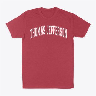 Thomas Jefferson Middle School Varsity Arch Classic Dad T-Shirt