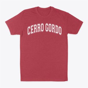 Cerro Gordo Elementary School Varsity Arch Classic Dad T-Shirt