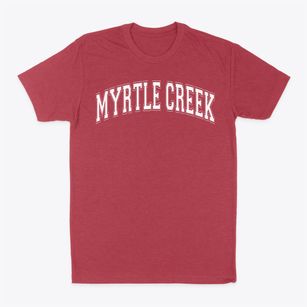 Myrtle Creek Elementary School Varsity Arch Classic Dad T-Shirt