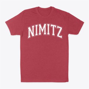 Nimitz Academy Varsity Arch Classic Dad T-Shirt