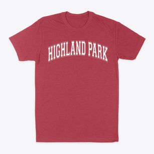 Highland Park High School Varsity Arch Classic Dad T-Shirt