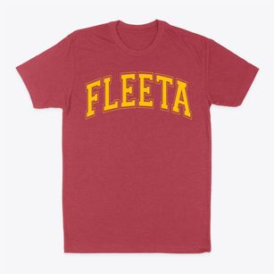 Fleeta Elementary School Varsity Arch Classic Dad T-Shirt