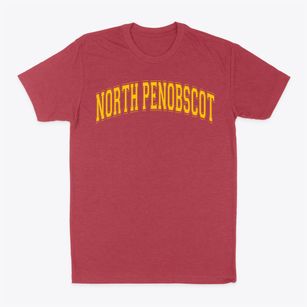 North Penobscot Technological School Varsity Arch Classic Dad T-Shirt