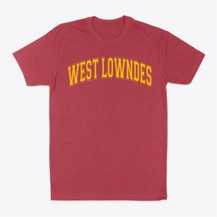 West Lowndes High School Varsity Arch Classic Dad T-Shirt
