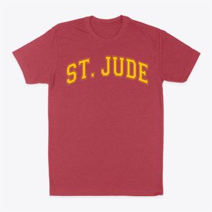 St Jude Thaddeus Parish Varsity Arch Classic Dad T-Shirt