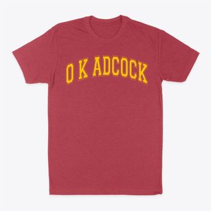 O K Adcock Elementary School Varsity Arch Classic Dad T-Shirt