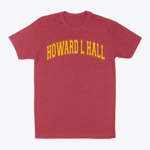 Howard L Hall Elementary School Varsity Arch Classic Dad T-Shirt