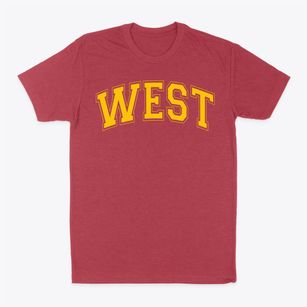 West Junior High School Varsity Arch Classic Dad T-Shirt
