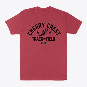 Cherry Crest Elementary School Track and Field Classic Dad T-Shirt