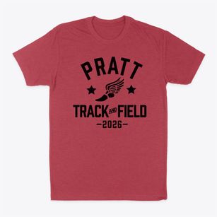 Pratt Elementary School Track and Field Classic Dad T-Shirt