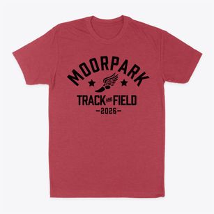 Moorpark High School Track and Field Classic Dad T-Shirt