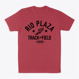 Rio Plaza Elementary School Track and Field Classic Dad T-Shirt