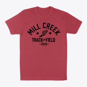 Mill Creek Baptist Christian Academy Track and Field Classic Dad T-Shirt