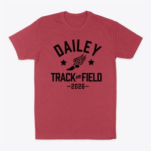 Dailey Elementary School Track and Field Classic Dad T-Shirt