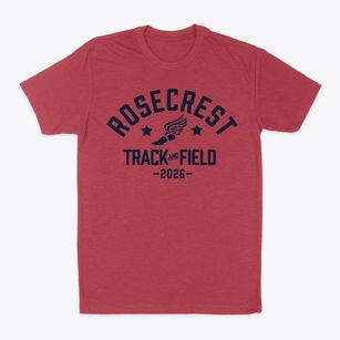 Rosecrest Elementary School Track and Field Classic Dad T-Shirt