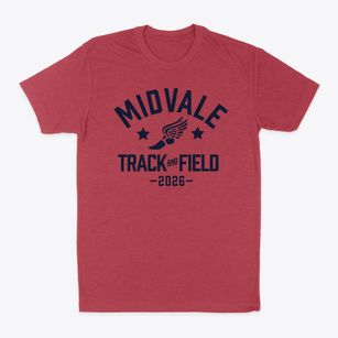 Midvale Middle School Track and Field Classic Dad T-Shirt