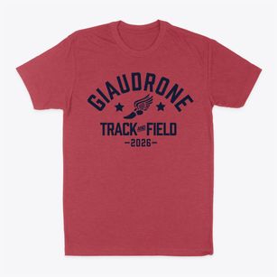 Giaudrone Middle School Track and Field Classic Dad T-Shirt