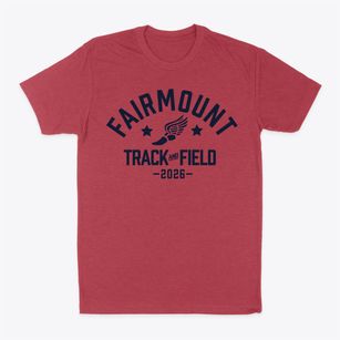 Fairmount Elementary School Track and Field Classic Dad T-Shirt