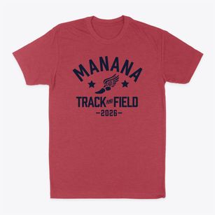 Manana Elementary School Track and Field Classic Dad T-Shirt