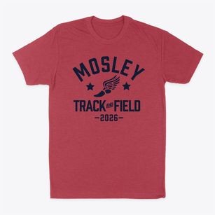 Geneva Epps Mosley Middle School Track and Field Classic Dad T-Shirt