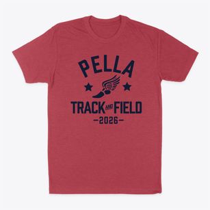 Pella High School Track and Field Classic Dad T-Shirt