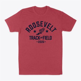 Roosevelt Elementary School Track and Field Classic Dad T-Shirt
