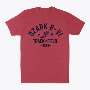 Ozark R-vi Alternative School Track and Field Classic Dad T-Shirt
