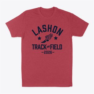 Lashon Academy Track and Field Classic Dad T-Shirt