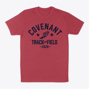 Covenant Academy Track and Field Classic Dad T-Shirt