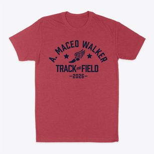 A. Maceo Walker Middle School Track and Field Classic Dad T-Shirt