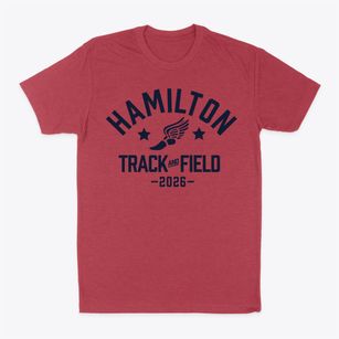 Hamilton Elementary School Track and Field Classic Dad T-Shirt