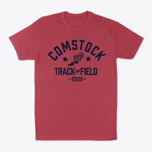 Comstock Junior High School Track and Field Classic Dad T-Shirt