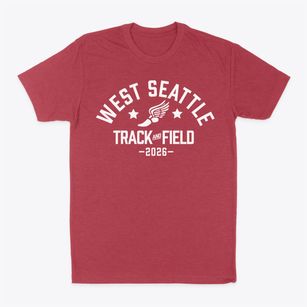 West Seattle Christian School Track and Field Classic Dad T-Shirt